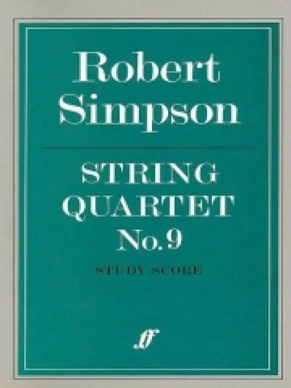 Robert Simpson String Quartet No.9 Streichquartett