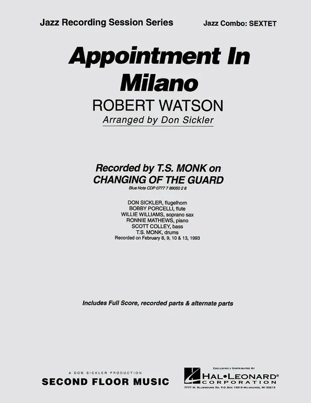 Robert Watson Appointment in Milano Sextet (Arr. Don Sickler) Horn Ensemble