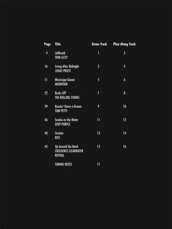 Rock Classics Gitarre Solo