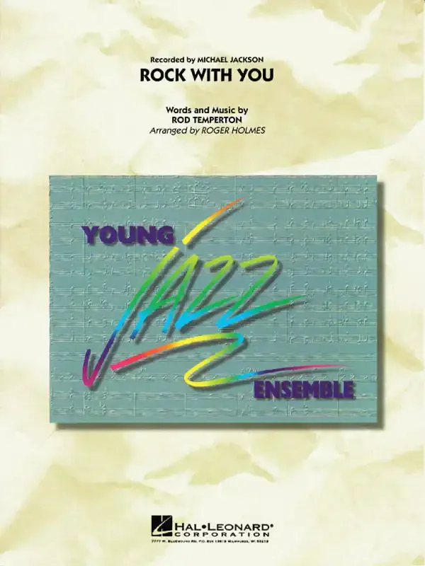 Rod Temperton Rock With You (Arr. Roger Holmes) Jazz Ensemble