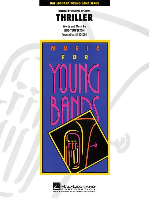 Rod Temperton Thriller (Arr. Jay Bocook) Blasorchester