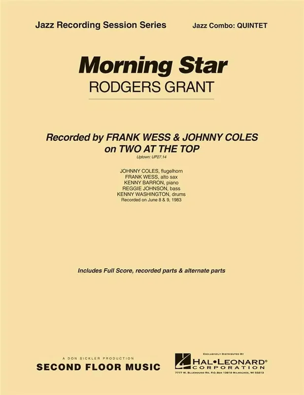 Rodgers Grant Morning Star Jazz Ensemble