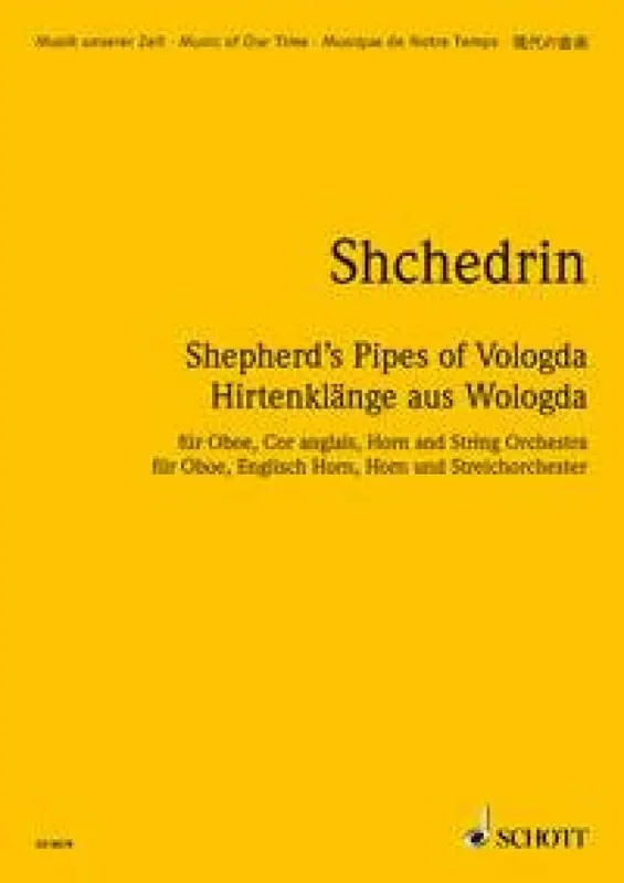 Rodion Shchedrin Shepherd´s Pipes of Vologda Streichorchester mit Solo