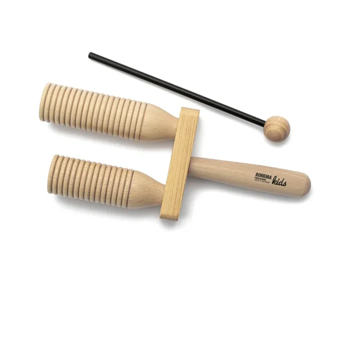 Rohema 2-Tone Agogo with Beater