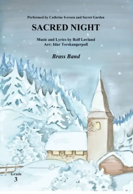 Rolf Løvland Sacred Night (Arr. Idar Torskangerpoll) Brass Band
