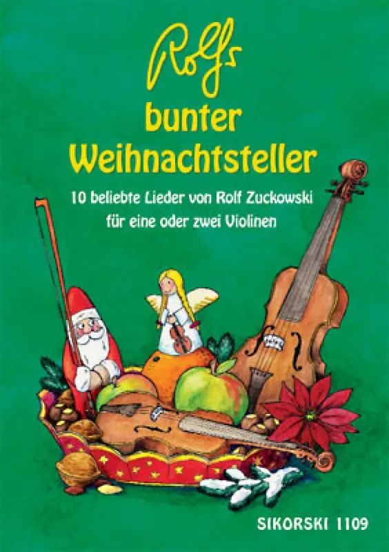 Rolf Zuckowski Rolfs bunter Weihnachtsteller (Arr. Hans-Joachim Rogoll) Violine Solo