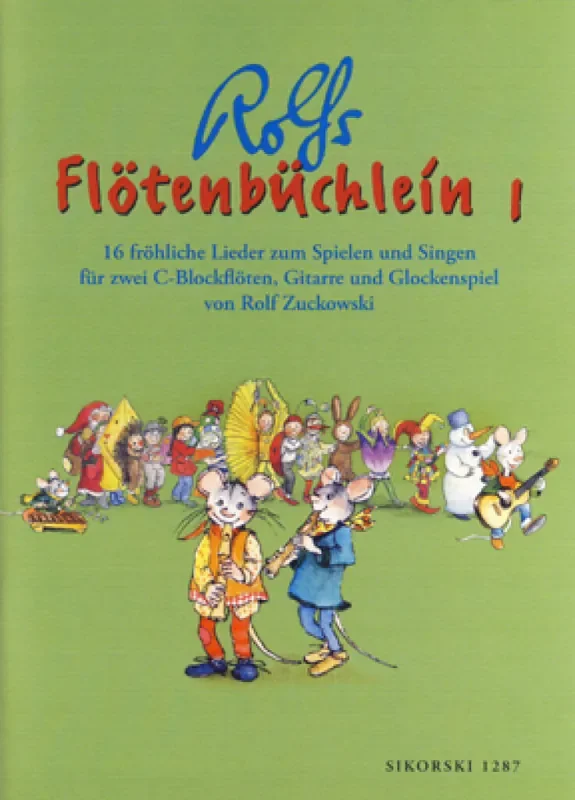 Rolf Zuckowski Rolfs Flötenbüchlein 1 (Arr. Michael Prost) Kammerensemble