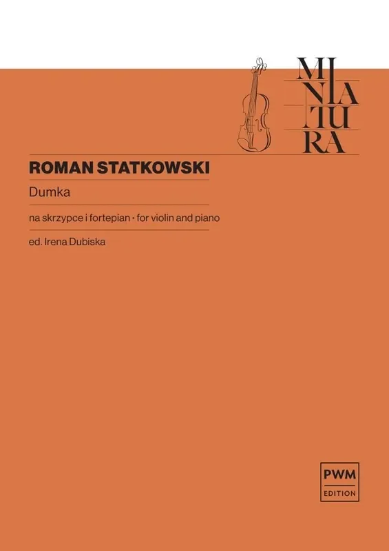 Roman Statkowski Dumka Violine mit Begleitung