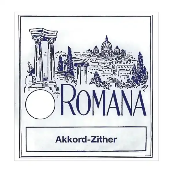 Romana Saitensatz Akkordzither komplett 6/25