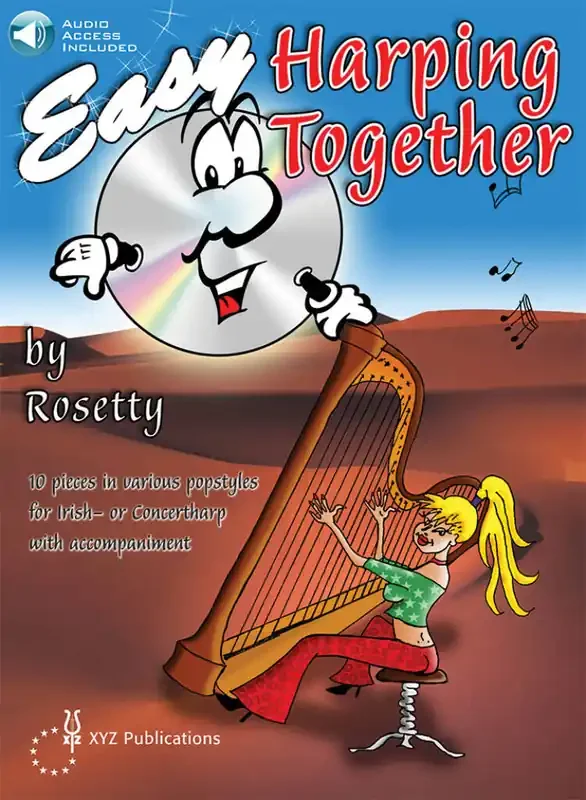 Rosetty Easy Harping Together Harfe Solo