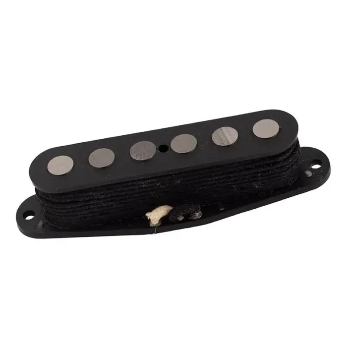 Roswell quarter pound single coil TE pickup, large Alnico 5 rods, neck, black