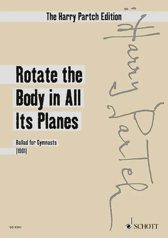 Rotate The Body In All Its Planes Gemischter Chor mit Ensemble