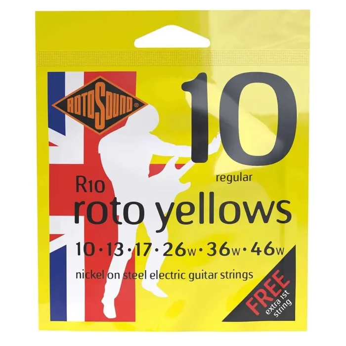 Rotosound R10 Roto Yellows
