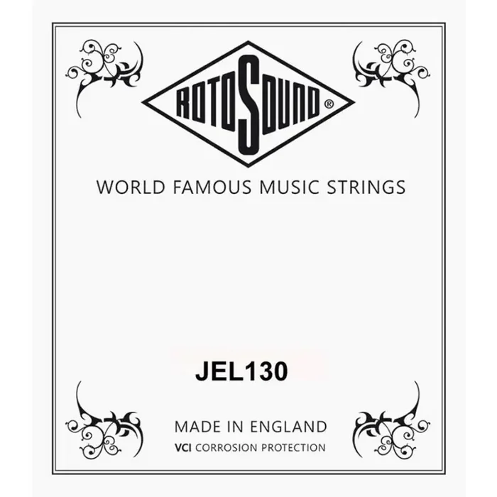Rotosound Roto Bass .130 string for electric bass, monel flatwound extra long