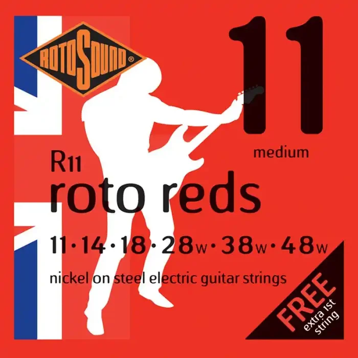Rotosound Roto snarenset elektrisch, nickel wound, 11-48, medium