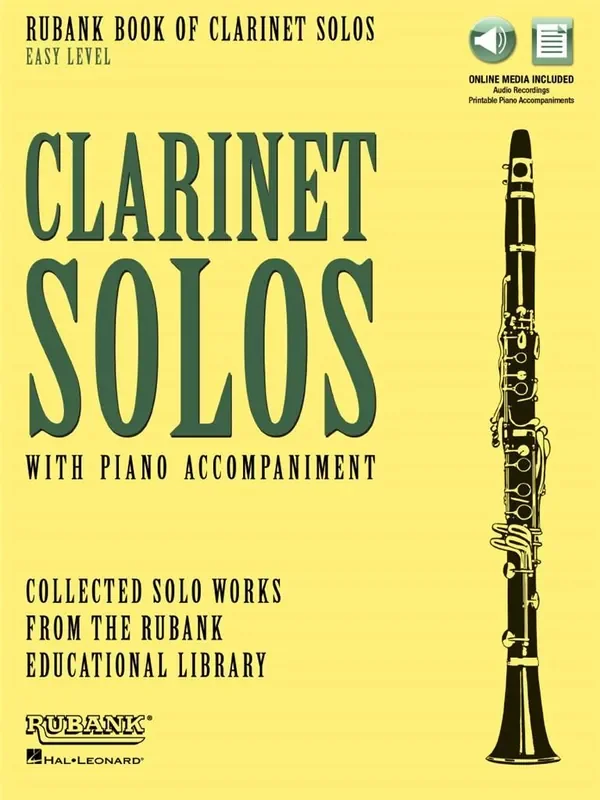 Rubank Book of Clarinet Solos – Easy Level Klarinette Solo