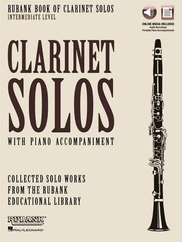 Rubank Book of Clarinet Solos – Intermediate Level Klarinette Solo