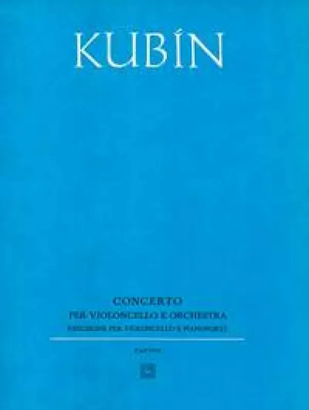 Rudolf Kubin Concerto Orchester mit Solo