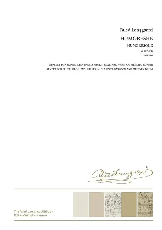 Rued Langgaard Humoreske / Humoresque Bläserensemble