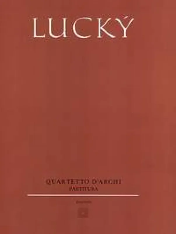 S. Lucky String Quartet Streichquartett