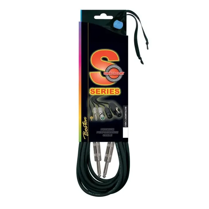 S-Series instrumentkabel, jack-jack 2 meter, Switchcraft connectoren