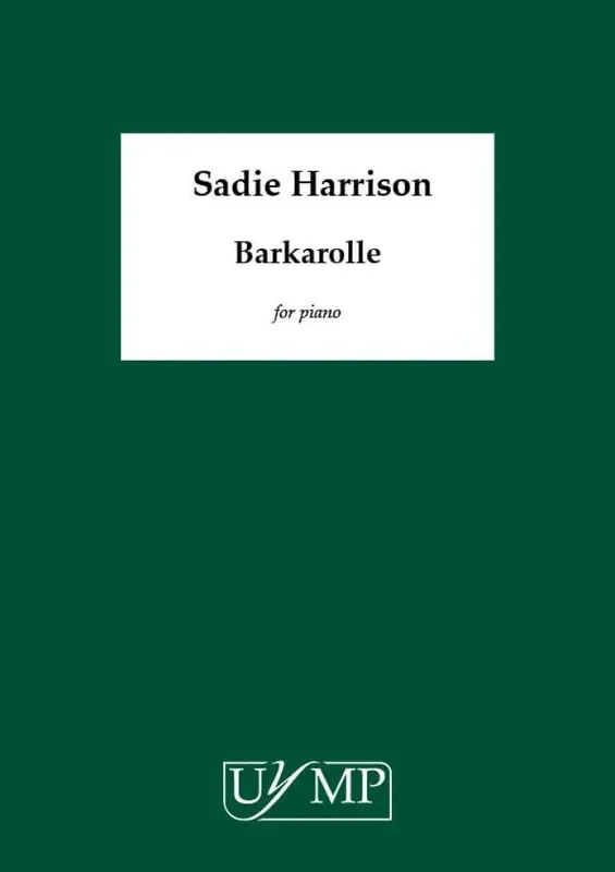 Sadie Harrison Barkarolle Klavier Solo