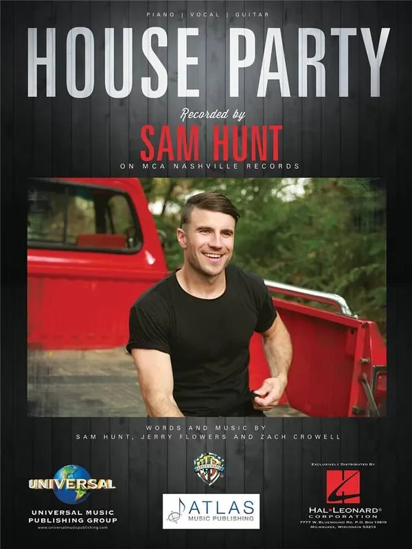 Sam Hunt House Party Gesang mit Klavier