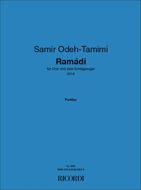 Samir Odeh-Tamimi Ramádi Gemischter Chor mit Begleitung