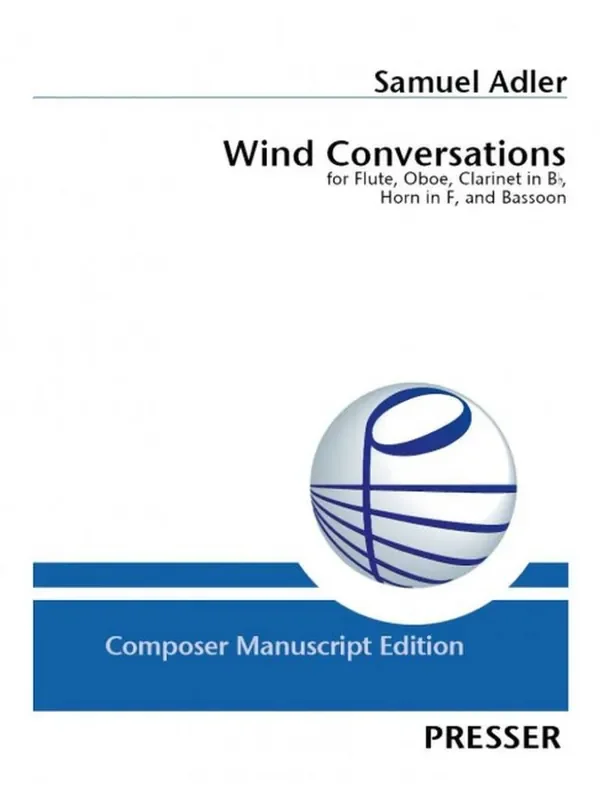 Samuel Adler Wind Conversations Holzbläserensemble