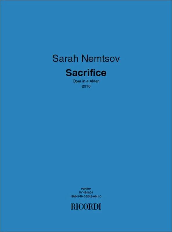 Sarah Nemtsov Sacrifice Sonstoge Variationen