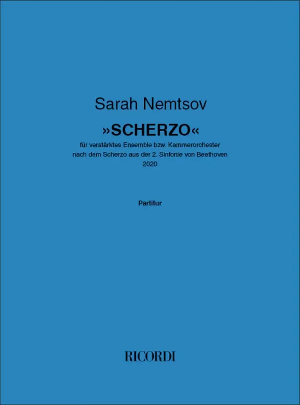 Sarah Nemtsov »SCHERZO« Kammerorchester