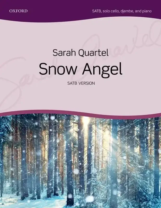 Sarah Quartel Snow Angel Gemischter Chor mit Klavier/Orgel