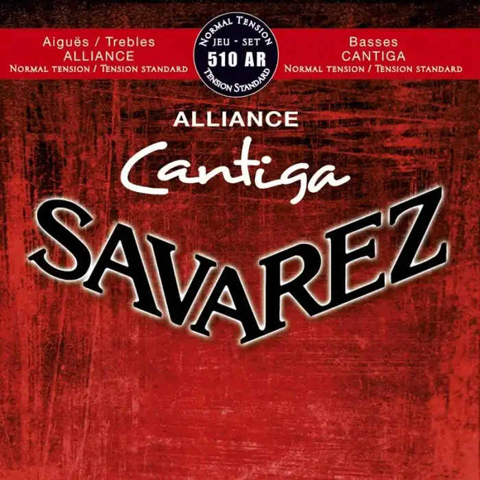 Savarez Alliance Cantiga snarenset klassiek, KF composite fiber, Cantiga basses, normal tension