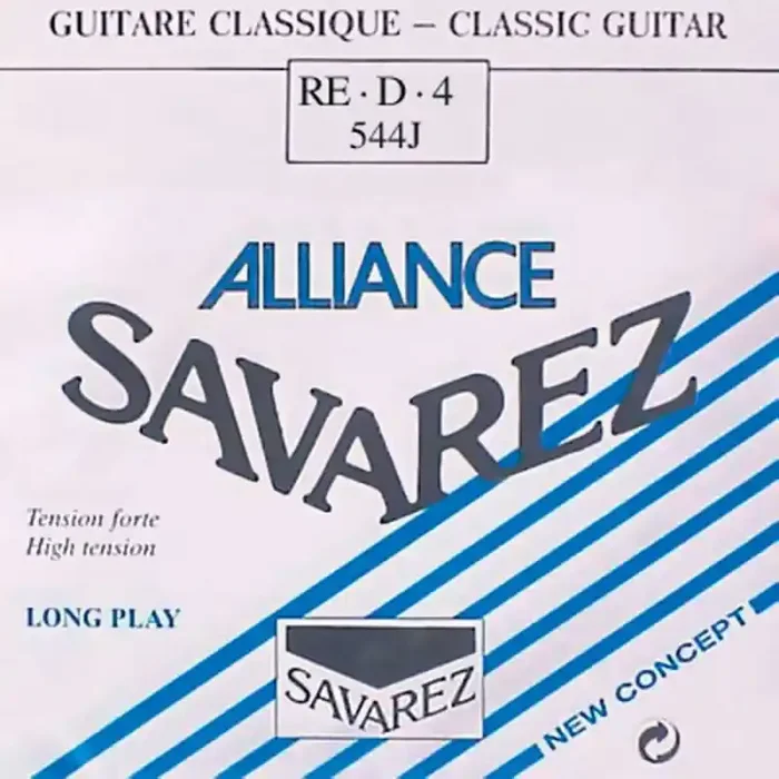 Savarez Alliance Classic D-4-snaar, silverplated wound HT classic, sluit aan bij 540-J set, hard tension