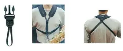 Saxophongurt Super-Harness Kunststoffkarabiner