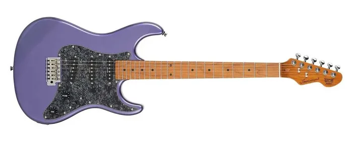Sceptre&reg; Ventana E-Gitarre by Gary E.Levinson metallic purple