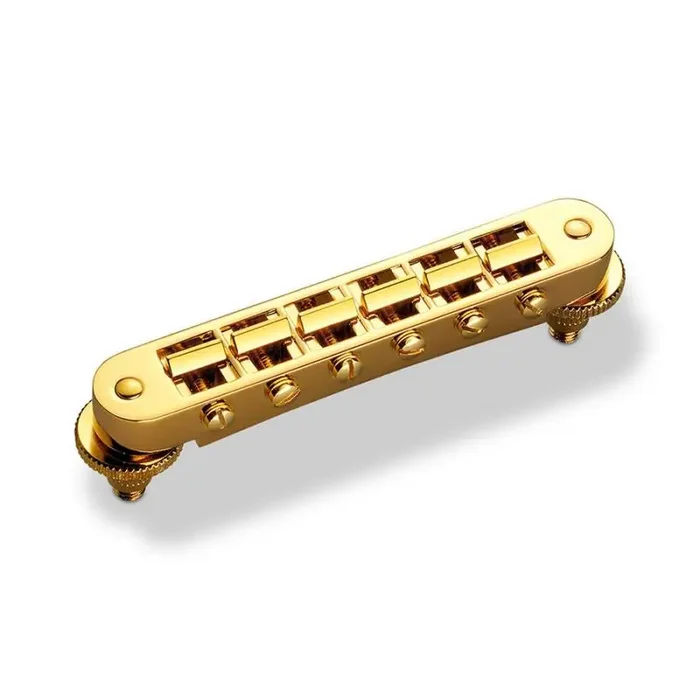 Schaller GTM tune-o-matic guitar bridge Gold