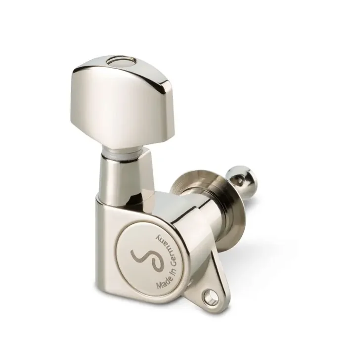 Schaller M6-135 6l small metal button nickel