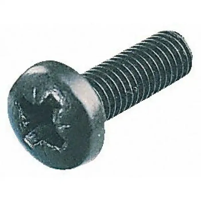 schroeven M3x6, black, Pozidriv