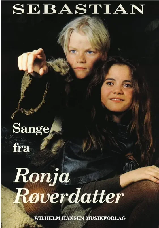 Sebastian Sange fra Ronja Røverdatter Klavier, Gesang, Gitarre (Songbooks)