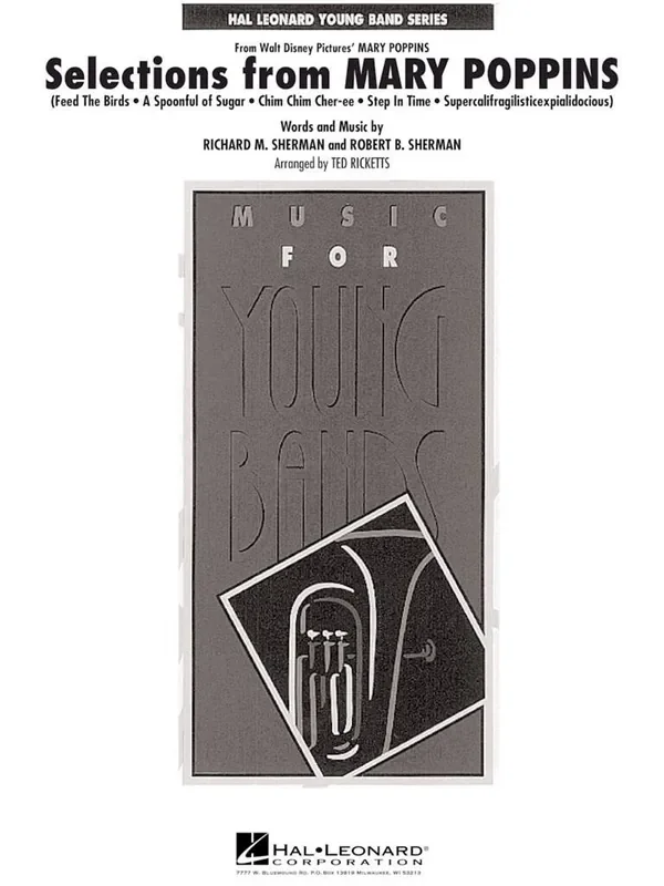 Selections from Mary Poppins (Arr. Ted Ricketts) Blasorchester