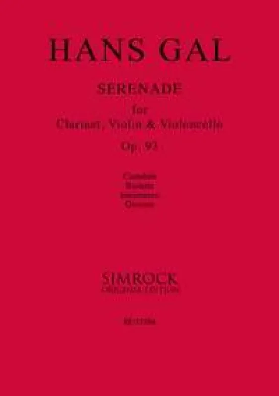 Serenade op. 93 Kammerensemble