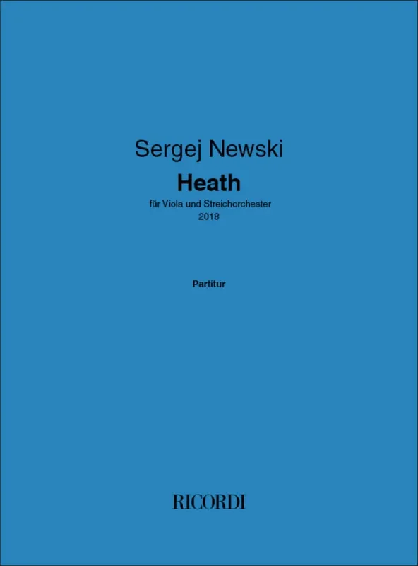 Sergej Newski Heath Streichorchester mit Solo