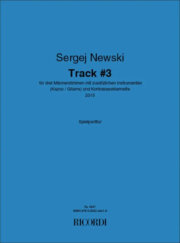 Sergej Newski Track 3 Männerchor mit Ensemble