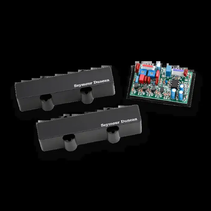 Seymour Duncan AJB-2ASAB – Steve Bailey Active Jazz Bass System, Pickup Set & 2-Band Electronics, 4-5 String