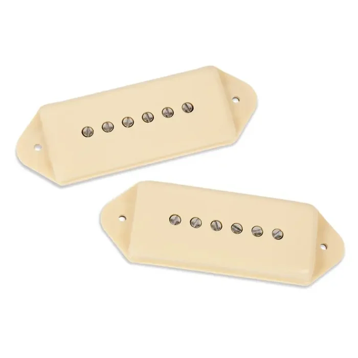 Seymour Duncan Hot P90 Silencer Dog-Ear Pickup Set – Cream Cover