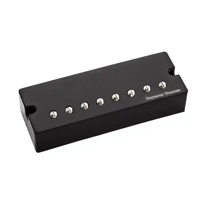 Seymour Duncan Nazgul Bridge Humbucker, 8-String, Active Mount, Plastic Soapbar – Black