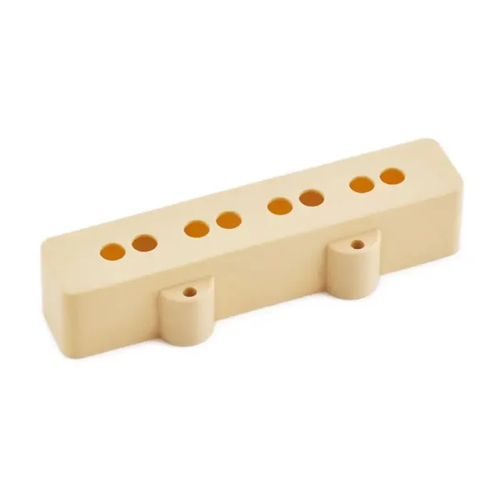 Seymour Duncan Pickup Cover for Jazz Bass, Neck/Short – Creme