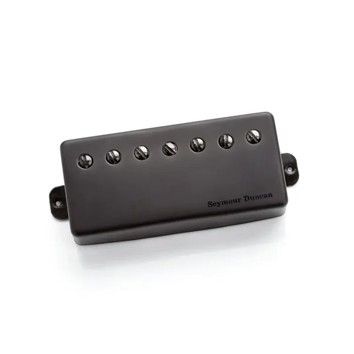 Seymour Duncan SH-6n – Duncan Distortion Neck Humbucker, 7-String, Passive Mount – Black Cover