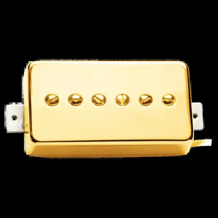 Seymour Duncan SPH90-1n – Phat Cat, Humbucker sized P90, Neck Pickup – Gold Cover